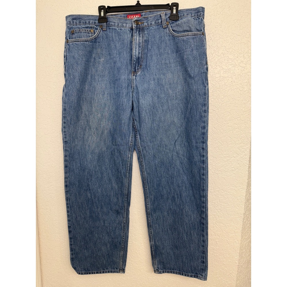 Mens‎ Chaps Denim Jeans True American Brand Cotton Blue 40x32